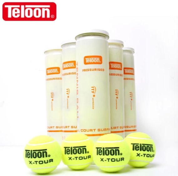 Bola de Tênis Campo - Tubo com 3 unidades ITF - Teloon